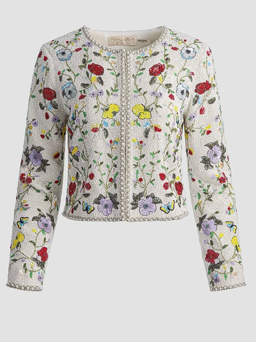 ALICE + OLIVIA
Kidman Embellished Boxy Jacket